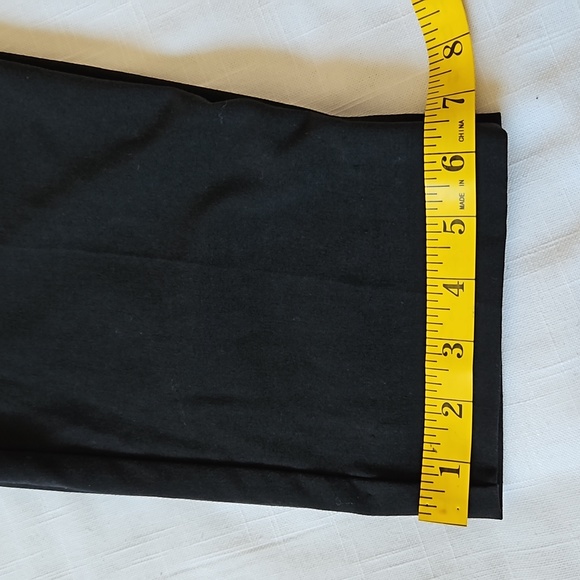Apostrophe Black Pleated Tapered Leg Pants Size 10 - Picture 14 of 15